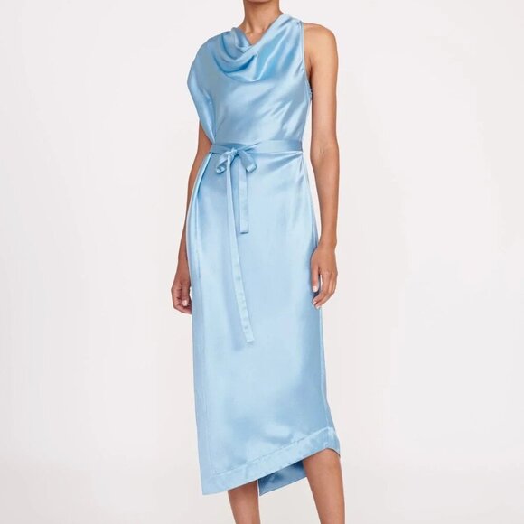 Staud Troupe Midi Dress - Picture 1 of 9